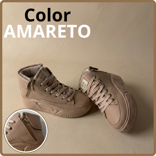 👟 BOTIN FASHION LINDSY 🎀Botin Sport Microfibra 💚 🌸