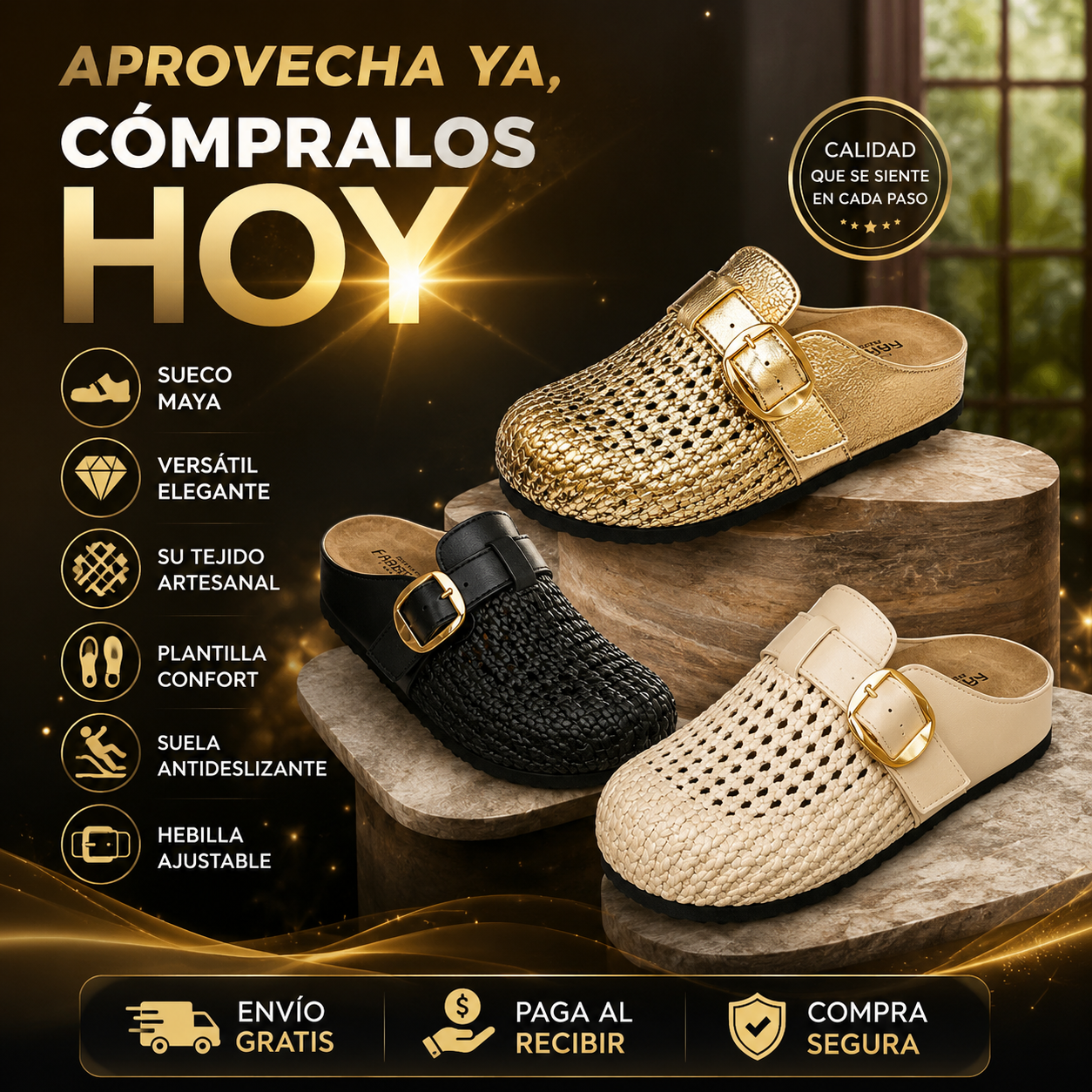 👡 SANDALIA SUECO MAYA💥💖sueco confort fashion