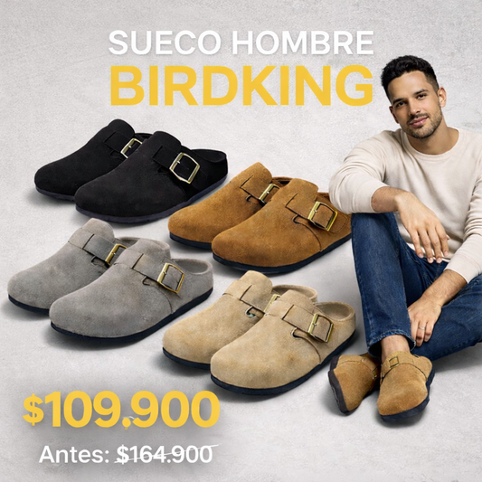 SUECO HOMBRE BIRDKING💥💪sueco gamuzado♻
