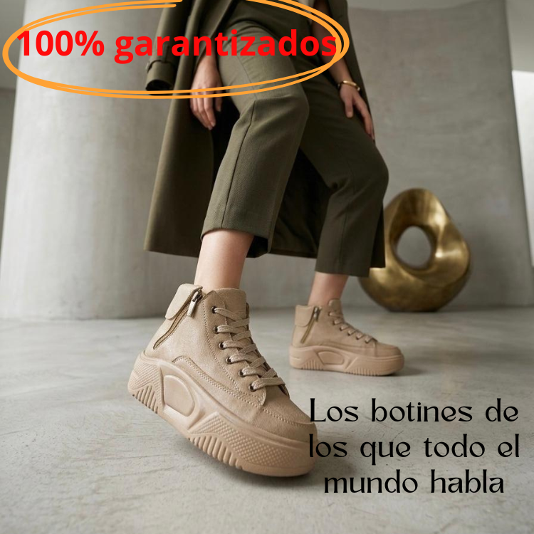 👟 BOTIN  FASHION LINDSY 🎀Botin Sport Microfibra 💚 🌸