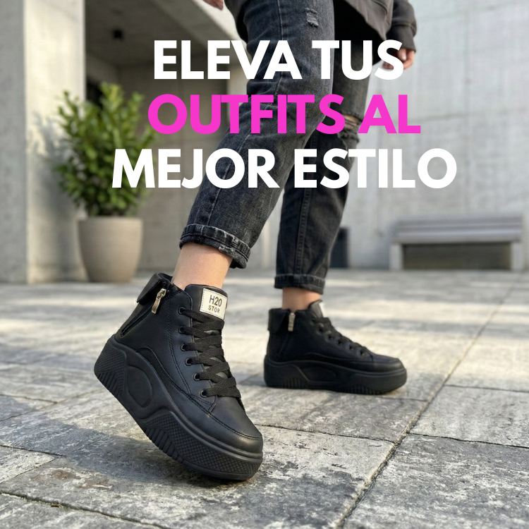 👟 BOTIN  FASHION LINDSY 🎀Botin Sport Microfibra 💚 🌸