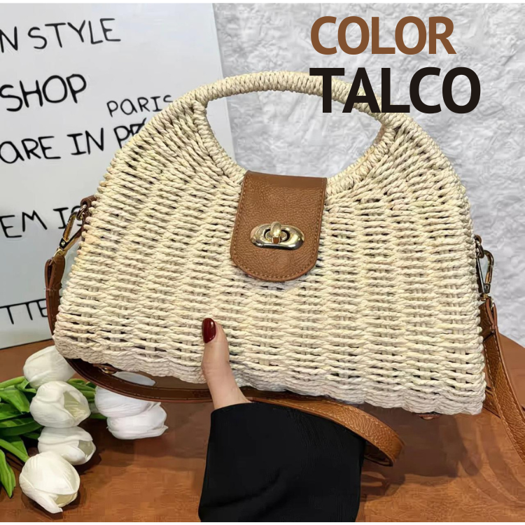 💦BOLSO ARTESANO BRISA DE MIMBRE👜🤞 tejido en fibra natural🍀💚👌