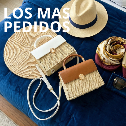 💃BOLSO ARTESANO BAUL👜 tejido en fibra natural🍀