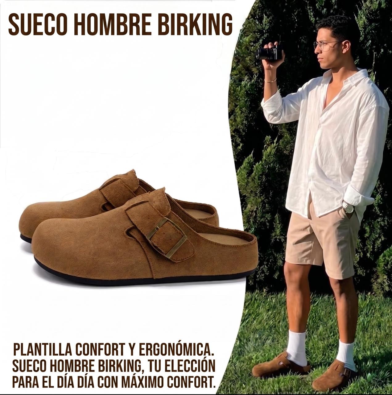 SUECO HOMBRE BIRDKING💥💪sueco gamuzado♻
