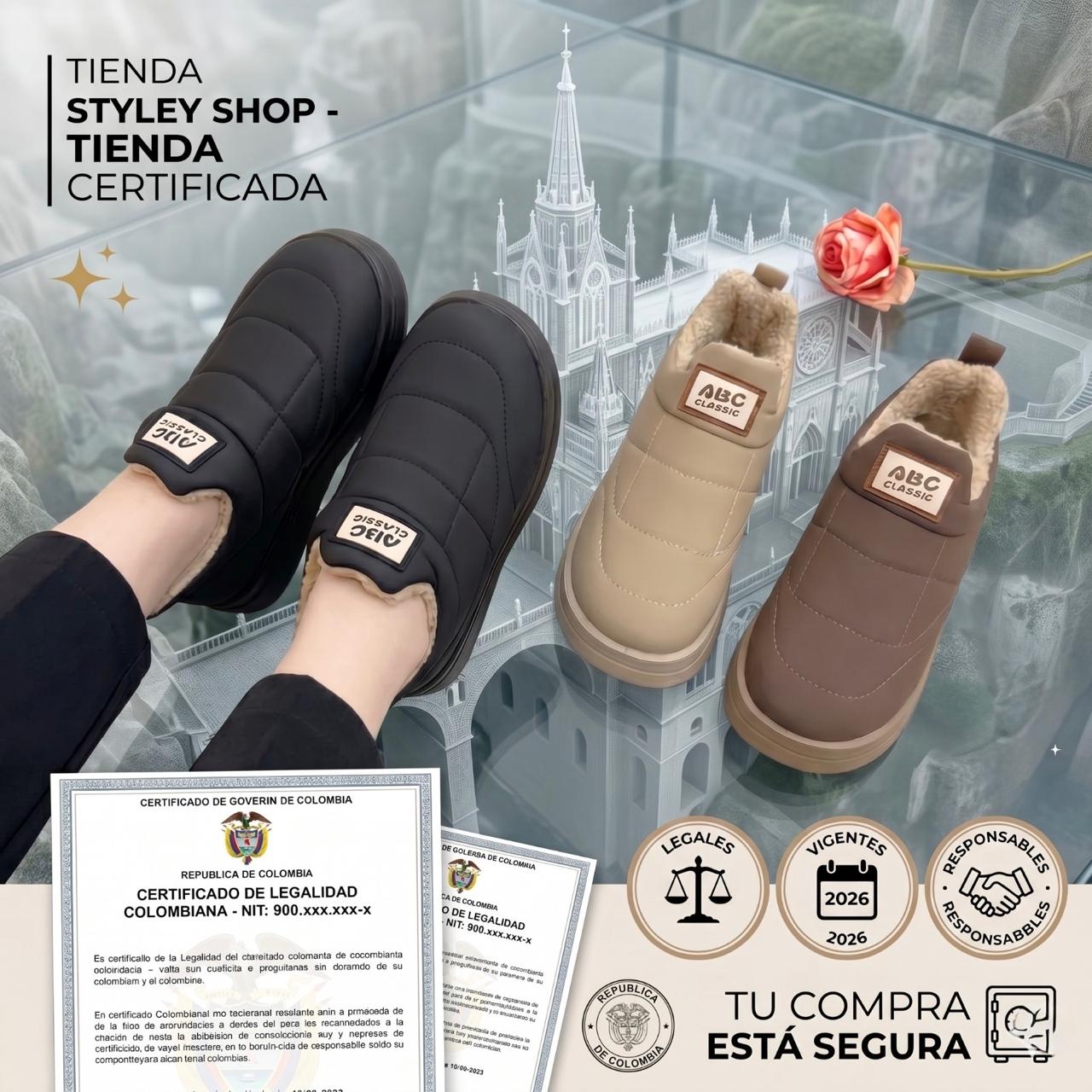 🔥WATER PROOF-Bota frio🏂