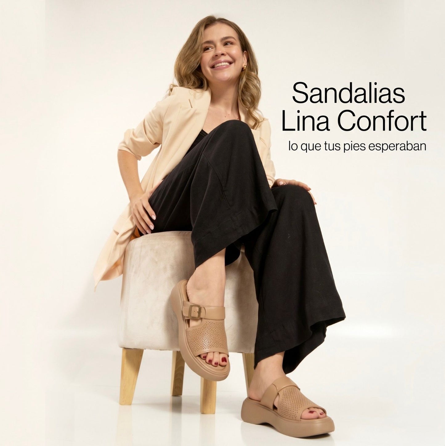 SANDALIA PLATAFORMA LINA CONFORT👡💋
