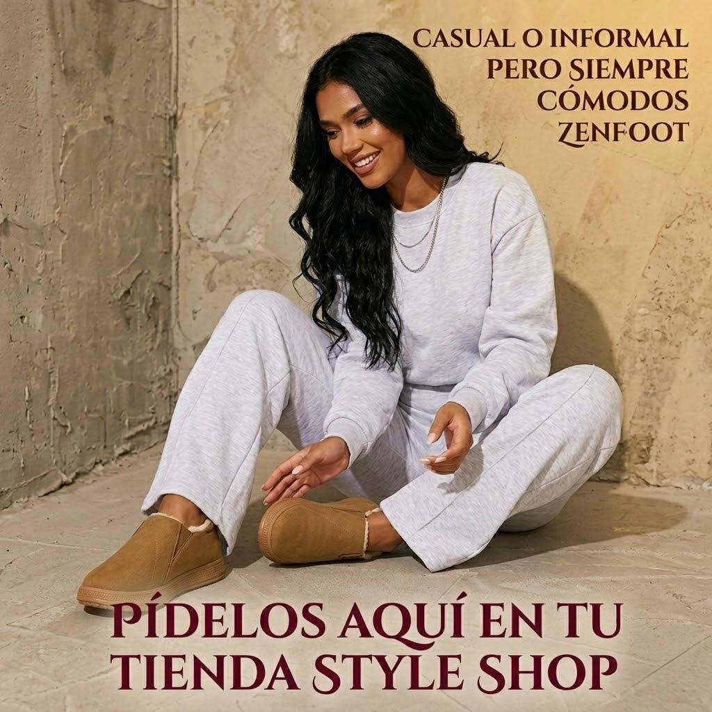 🔥Tenis ZenFoot Unisex🧸zapatos (Enfoque en bienestar y alivio del dolor)