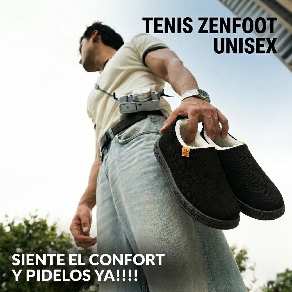 🔥Tenis ZenFoot Unisex🧸zapatos (Enfoque en bienestar y alivio del dolor)