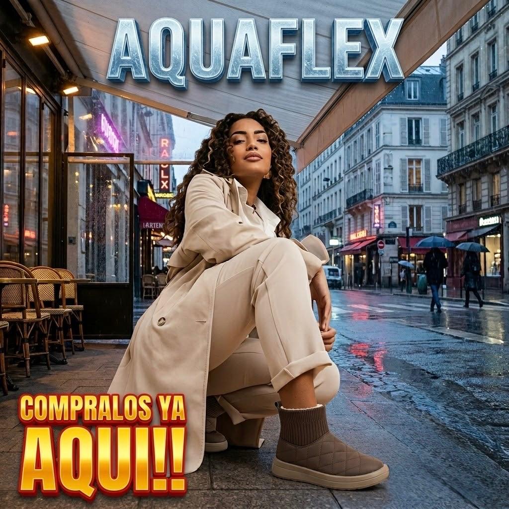 🔥AQUA FLEX💦bota termica repelente al agua💎