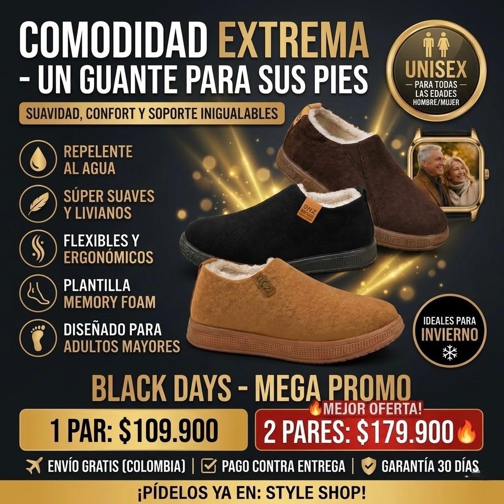 🔥Tenis ZenFoot Unisex🧸zapatos (Enfoque en bienestar y alivio del dolor)