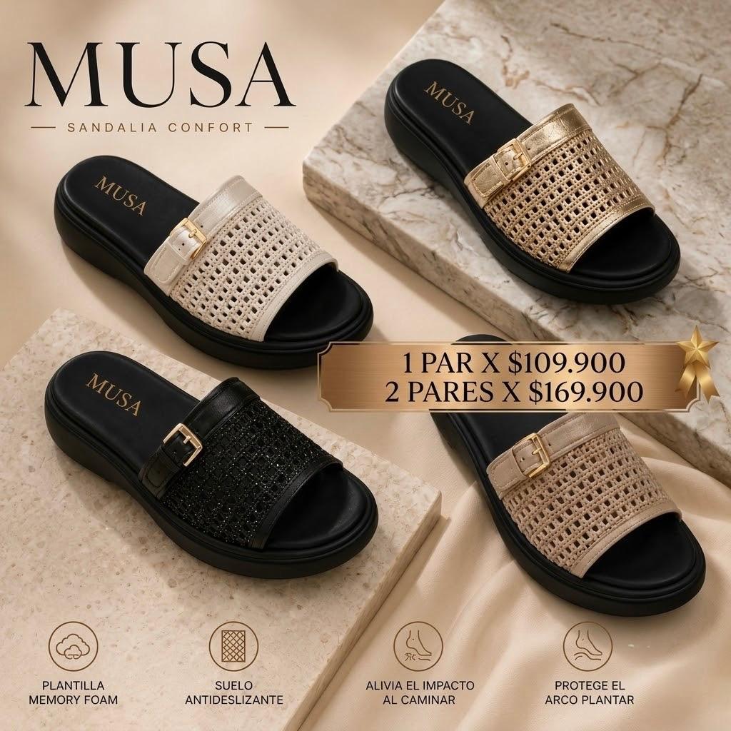 👡 SANDALIA MUSA💥💖sandalia confort fashion